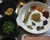 A picture of step 1 of Chicken Biryani.