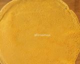 Foto langkah ke 3 dari resep Dadar Gulung Wortel isi Unti Kelapa.