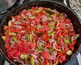 Foto del paso 9 de la receta: Salsa de fiambres con fideos