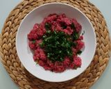 Foto del passaggio 1 della ricetta Tartare di manzo 🌷