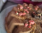 Une image de l'étape 7 de Douceur de Marguerite entremets chocolat intense et coeur de poire 🍐.