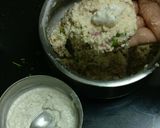 A picture of step 5 of Dahi ke kheel ke kababs.