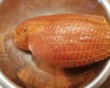 Bableves füstölt hússal (kuktában) recept fázis 5 fotója