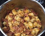 A picture of step 2 of Creamy Chicken and Bacon Penne.