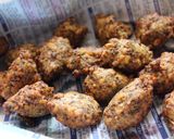 A picture of step 4 of Green Moong Dal Fritters/Falafal.