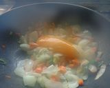 Foto del paso 8 de la receta: Sofrito de pollo y vacuno
