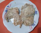Foto del paso 2 de la receta: Milanesa de pollo con cebolla caramelizada