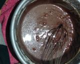 Foto langkah ke 5 dari resep Brownies kukus 1 telur tanpa mixer, anti gagal.