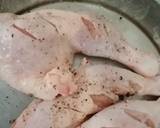 Poulet Confit,Jacket Potato,Glazed Carrot served withMango Sauce recipe step 2 photo