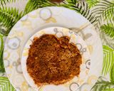 A picture of step 4 of Tuver Chila. #HBC.