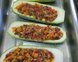 Foto del paso 5 de la receta: Zucchini Relleno de Lentejas