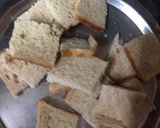 A picture of step 2 of Coconut 🥥 sweet toast.