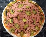 عکس مرحله 2 از دستور 🍕پیتزا مخلوط🍕