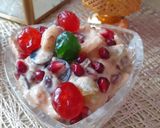 A picture of step 9 of Khati meethi fruit chat.