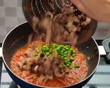 A picture of step 8 of Magic masala Muttor mushroom recipe.