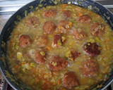 Foto del paso 5 de la receta: Albóndigas en salsa de puerros y zanahoria