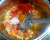 A picture of step 2 of Sai Bhaji.