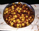 A picture of step 3 of Masala Roasted Chana.