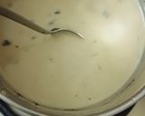 A picture of step 2 of Coffee custard pudding.