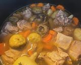 Une image de l'étape 1 de Blanquette de veau.