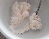Foto del paso 3 de la receta: Hamburguesa de atún con harina de avena y quinua, + pulpa de almendra a lo Carmelita