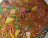A picture of step 9 of Gajar Matar Ki sabji.
