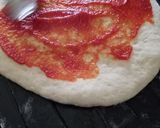 A picture of step 3 of Pizza #Festivedishcontest #Mombasa.