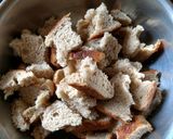 A picture of step 2 of Bread crunch.