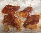 Foto del paso 2 de la receta: Costillas al horno con salsa barbacoa picantes