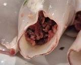 Une image de l'étape 6 de Encornets Farcis au Boeuf et Sauce Tomate.