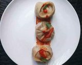 A picture of step 5 of Veg Momos and Noodles Momos.