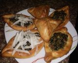 صورة لخطوة 5 من وصفة فطائر لحم وسبانخ