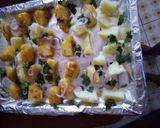 A picture of step 3 of Oven roasted potatoes.