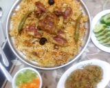 Foto langkah ke 14 dari resep Nasi Arab Kabsah Ayam.