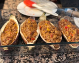 Foto del paso 9 de la receta: Berenjenas rellenas de carne picada riquísimas!!!