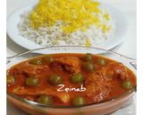 عکس مرحله 3 از دستور خولی مسما گیلانی (خورشت گوجه سبز)