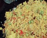 A picture of step 7 of Veg Tawa poulao.