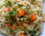 A picture of step 5 of Chicken noodles #4weekchallege #charityrecipe #authormarathon.