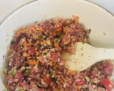 Foto del paso 2 de la receta: Rollitos de Repollo con Carne Molida y salsa de tomate casera!