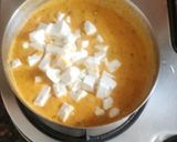 A picture of step 6 of Matar paneer.