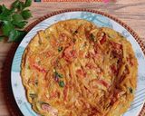 Foto langkah ke 8 dari resep Telur Dadar Sayuran.