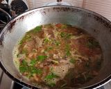 A picture of step 5 of Garfish soup.