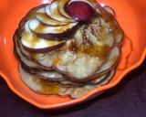 A picture of step 8 of Apple cinnamon pancake🍎🥞.
