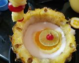 A picture of step 3 of Tropical Pina Colada Twist.
