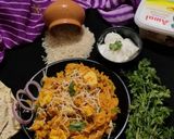 A picture of step 5 of Creamy Paneer Makhani Rice (Leftover Rice).
