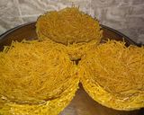 A picture of step 1 of Sevai katori rabdi.