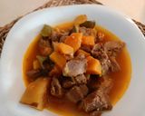 Foto del paso 3 de la receta: Pavo guisado/estofado con verduras en olla rápida