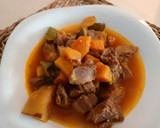 Foto del paso 3 de la receta: Pavo guisado/estofado con verduras en olla rápida