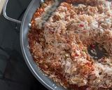 Foto del paso 6 de la receta Arroz basmati con panceta y langostinos
