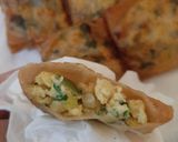 Foto langkah ke 5 dari resep Martabak Telur Orak Arik Simpel.